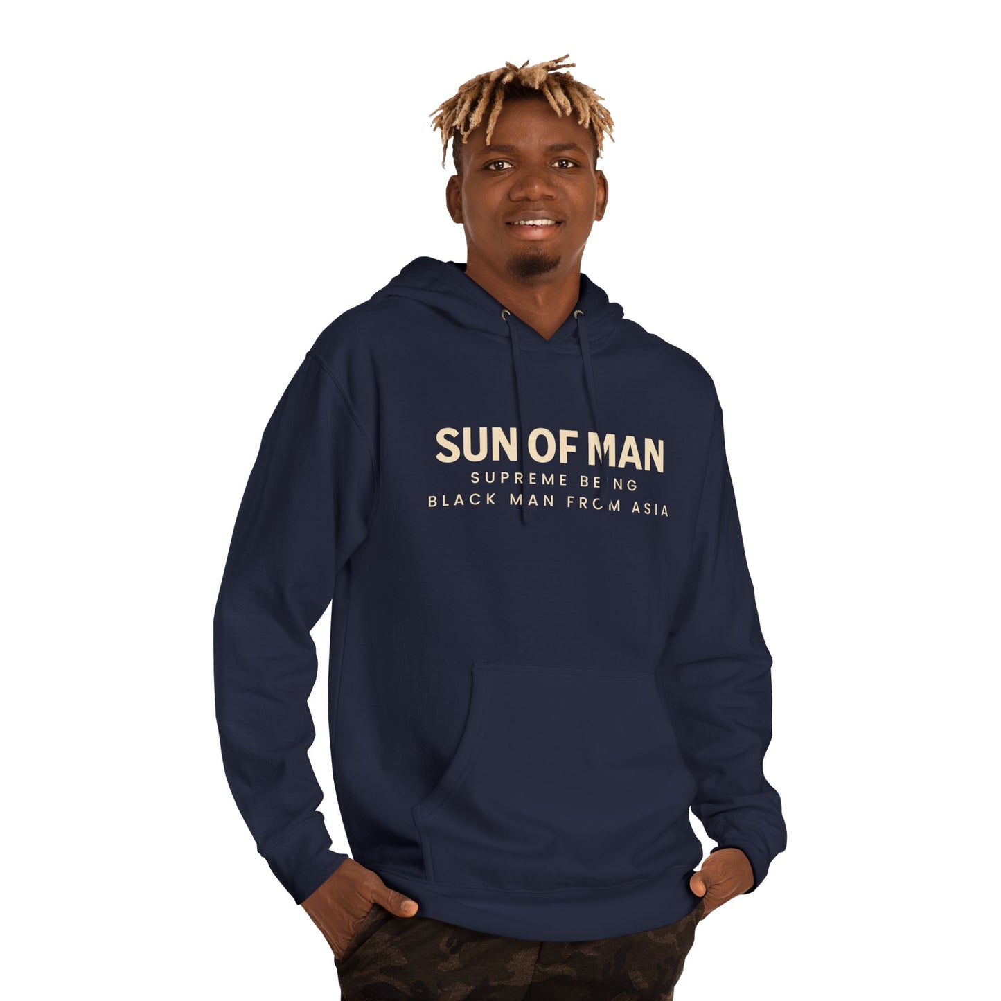 Cozy SUN OF MAN Hooded Sweatshirt