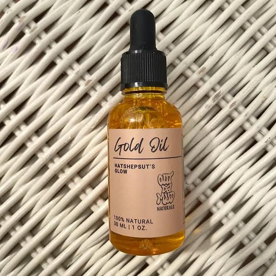 Out Da Mud Naturals Hatshepsut’s Glow Gold Oil 1 fl oz.