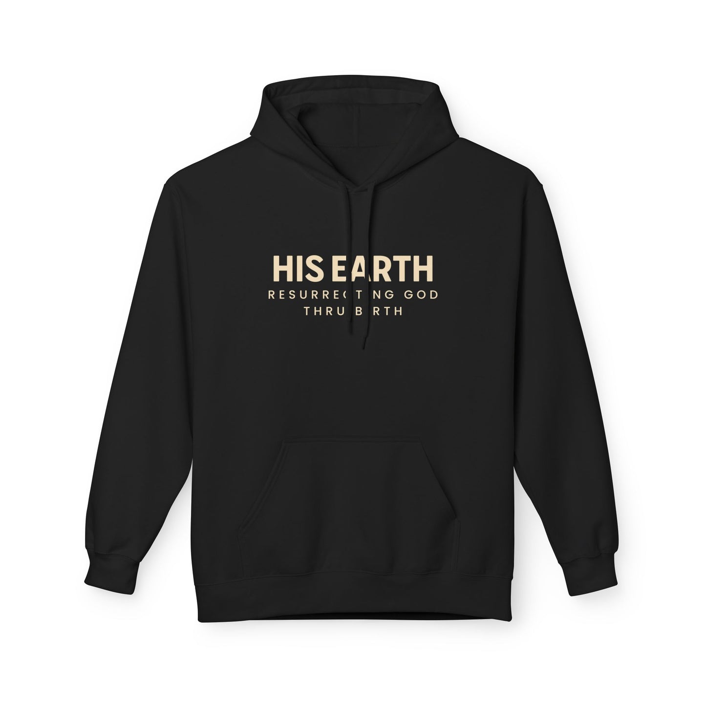 HIS EARTH Women's Midweight Softstyle Fleece Hoodie