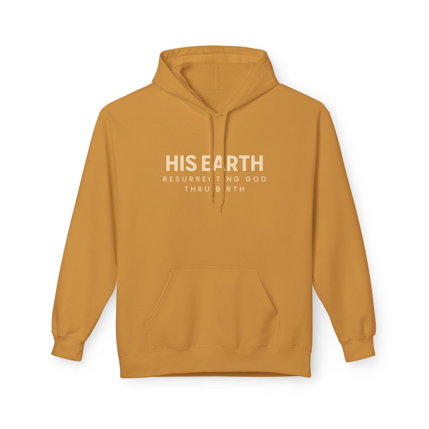 HIS EARTH Women's Midweight Softstyle Fleece Hoodie