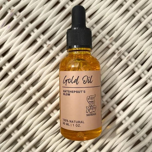 Out Da Mud Naturals Hatshepsut’s Glow Gold Oil 1 fl oz.